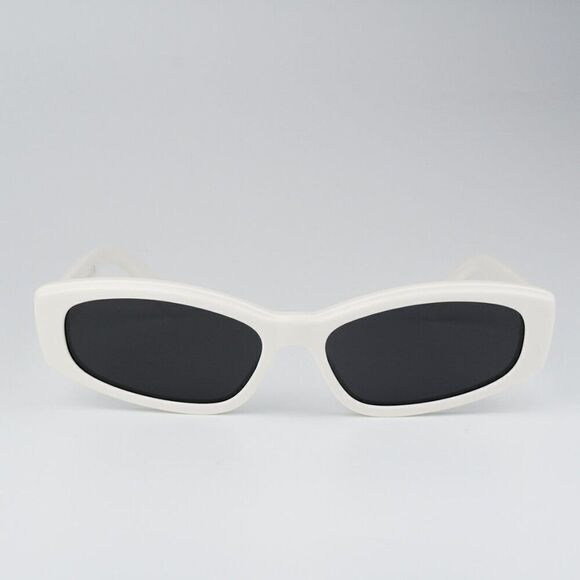 SALE! NEW Celine CL40252I 25A White Grey Rectangle Women Sunglasses CL 40252I main image 4